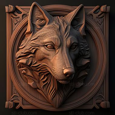 3D модель Игра Св. Обличье Волка (STL)